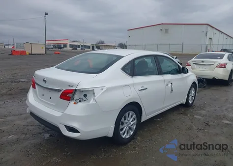 2018 Nissan Sentra Sv from USA, damaged, VIN 3N1AB7APXJY272312
